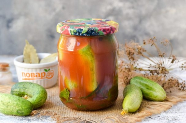 Огурцы "Кровавая мэри" на зиму без стерилизации