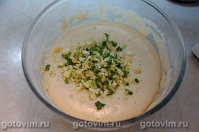 Ленивые пирожки с яйцом и зеленым луком Ленивые пирожки с яйцом и зеленым луком