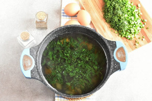 Суп с крапивой