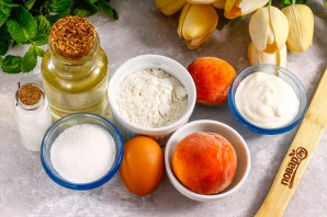 Корзиночки с персиками Корзиночки с персиками