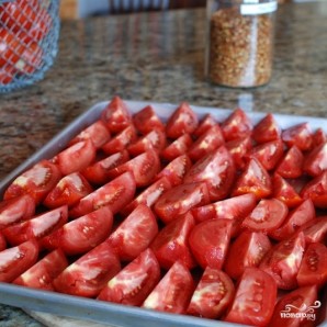 Помидоры, сушеные в духовке Помидоры, сушеные в духовке