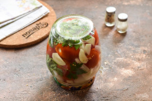 Помидоры по-армянски на зиму Помидоры по-армянски на зиму