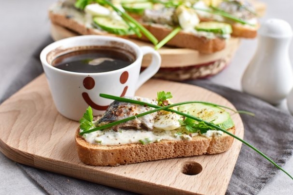 Бутерброды с сардиной Бутерброды с сардиной