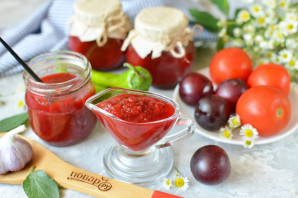 Соус из слив Соус из слив