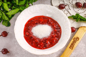 Cуп из крыжовника