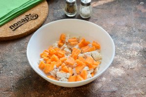 Заливное из куриного филе с абрикосами Заливное из куриного филе с абрикосами