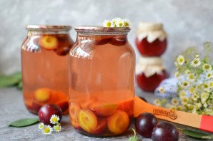 Сливовый компот на зиму Сливовый компот на зиму