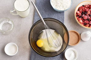 Быстрый пирог с ягодами Быстрый пирог с ягодами