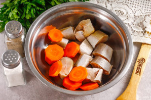 Шашлык из рыбы с яблоками Шашлык из рыбы с яблоками