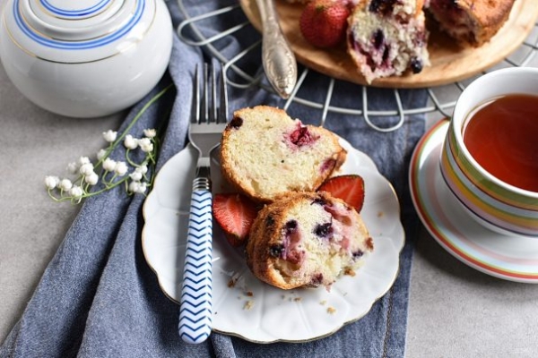 Быстрый пирог с ягодами Быстрый пирог с ягодами
