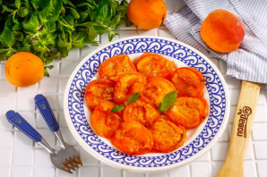 Запеченные абрикосы Запеченные абрикосы