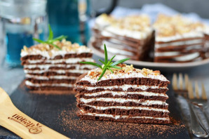 Шоколадный торт на сковороде Шоколадный торт на сковороде