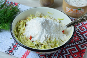 Овощной пирог из кабачков Овощной пирог из кабачков