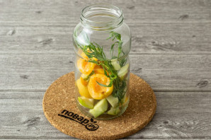 Компот "Тархун" на зиму