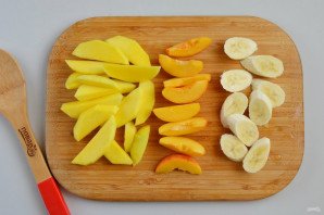 Фрукты в шоколаде