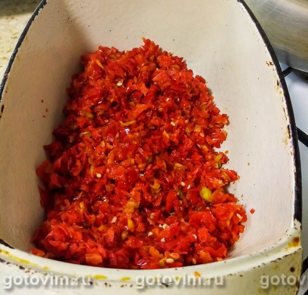 Закуска из острого перца к мясу Закуска из острого перца к мясу