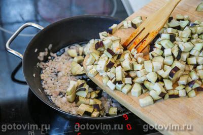 Южный борщ с баклажанами Южный борщ с баклажанами