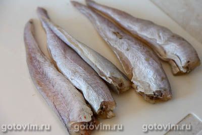 Минтай в сухарях