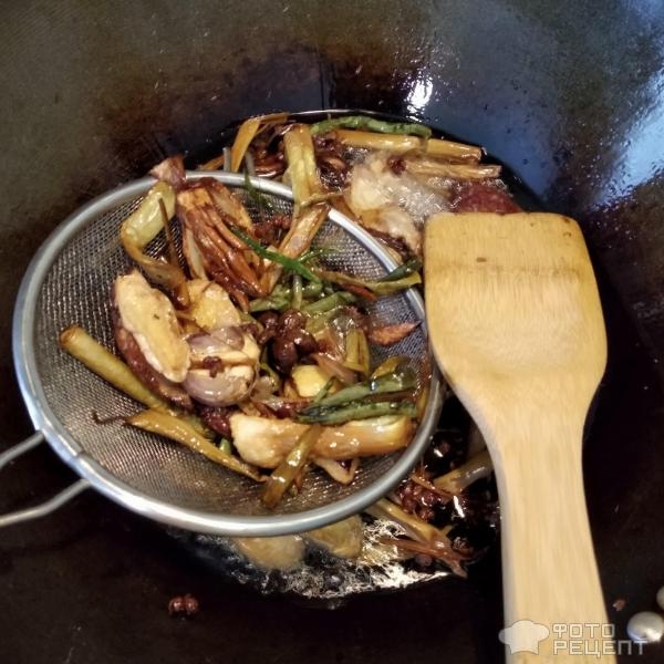 Рецепт: Чили масло Хун Ю - китайское пряное красное масло