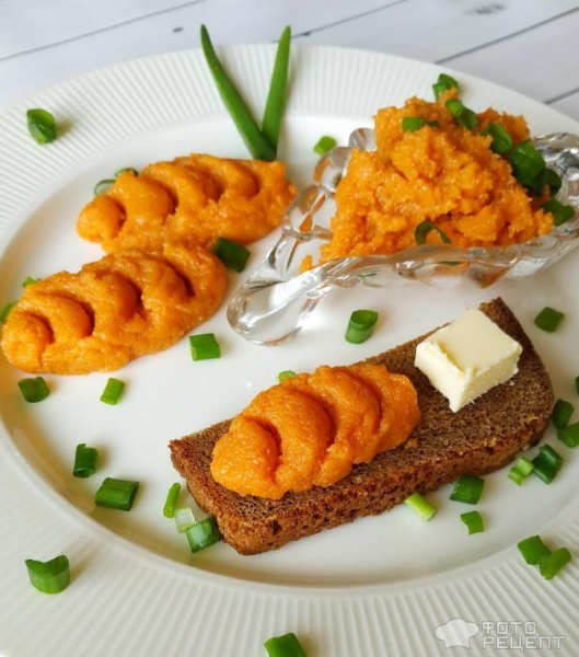 Рецепт: Икра "золотая рыбка" - имитация икры минтая из ... манки