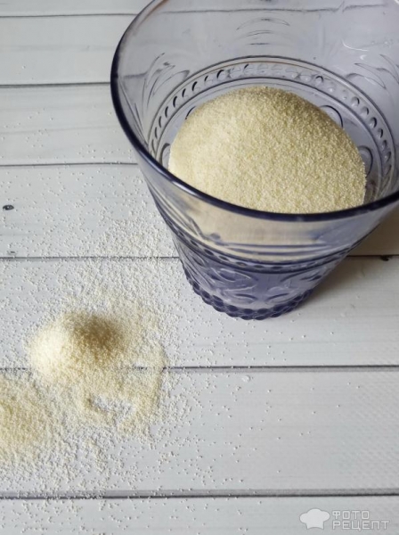 Рецепт: Икра "золотая рыбка" - имитация икры минтая из ... манки