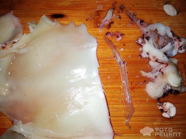 Рецепт: Кальмар жареный в сметане - Нежнейший и вкусный: в сметанно- соевом соусе Рецепт: Кальмар жареный в сметане - Нежнейший и вкусный: в сметанно- соевом соусе