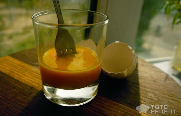 Рецепт: Корзиночки из куриного "теста" - с грибной начинкой