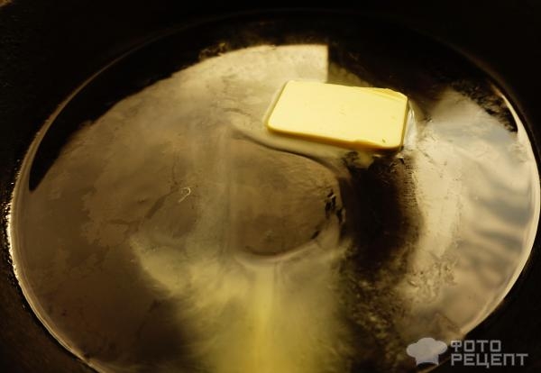 Рецепт: Корзиночки из куриного "теста" - с грибной начинкой