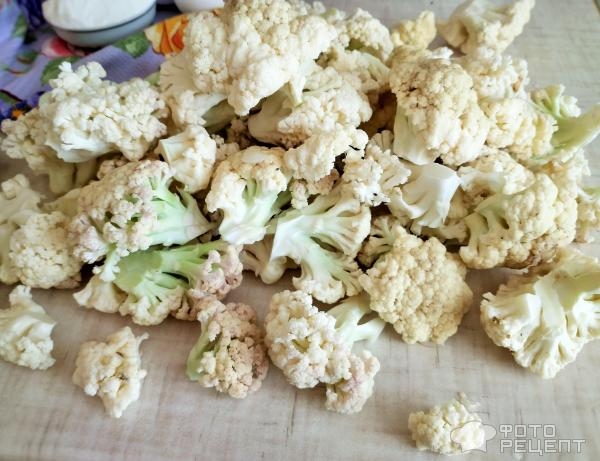 Рецепт: Котлетки из цветной капусты - Очень нежные Рецепт: Котлетки из цветной капусты - Очень нежные