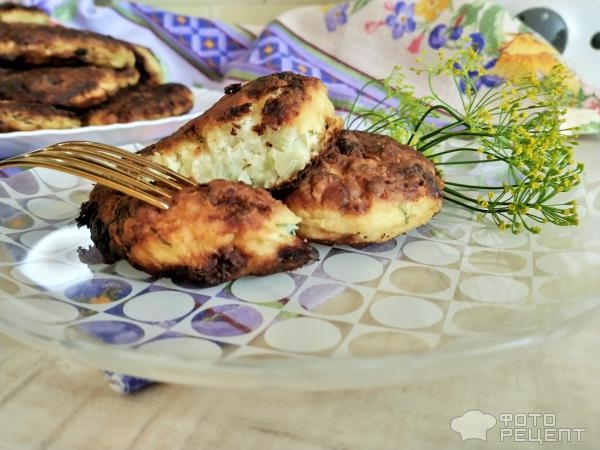 Рецепт: Котлетки из цветной капусты - Очень нежные Рецепт: Котлетки из цветной капусты - Очень нежные