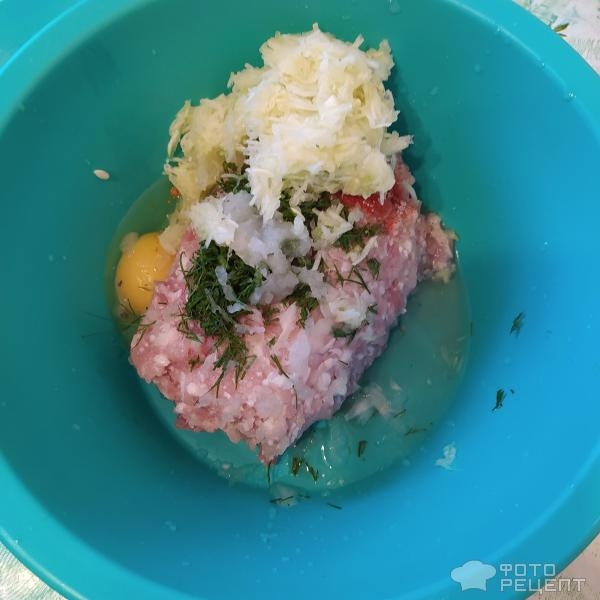 Рецепт: Котлеты - С кабачком