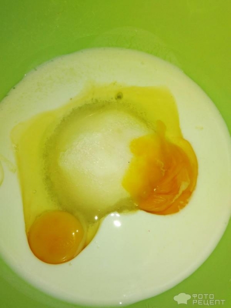 Рецепт: Манник с черной смородиной - Летний манник с ягодами: без муки Рецепт: Манник с черной смородиной - Летний манник с ягодами: без муки