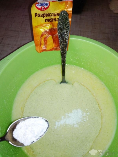 Рецепт: Манник с черной смородиной - Летний манник с ягодами: без муки Рецепт: Манник с черной смородиной - Летний манник с ягодами: без муки