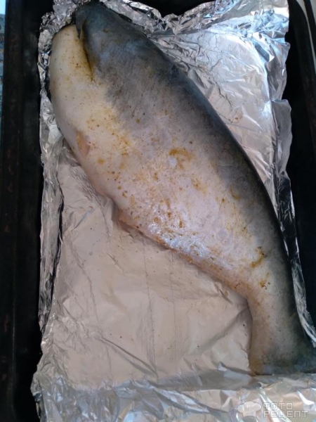 Рецепт: Морской язык запеченный - в духовке