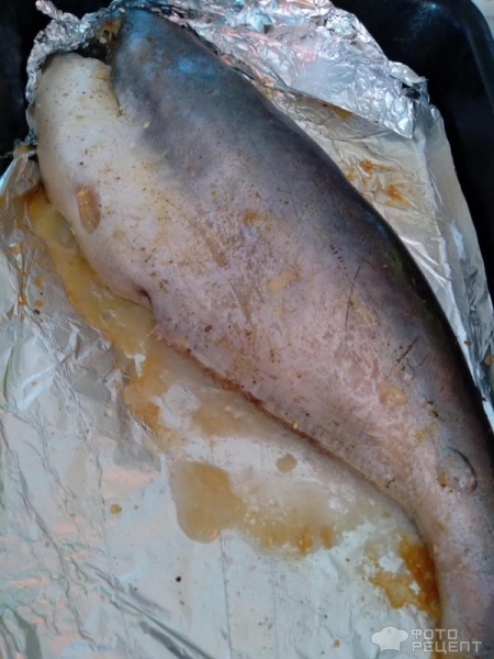 Рецепт: Морской язык запеченный - в духовке