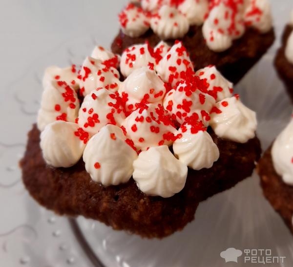 Рецепт: Овсяные кексы - Шоколадно-банановые кексы. Пекутся 6 минут!