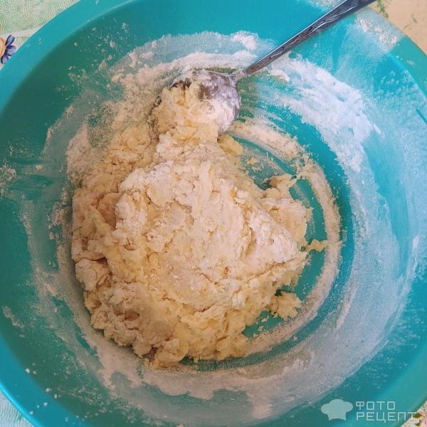 Рецепт: Печенье на кефире - Простейшее