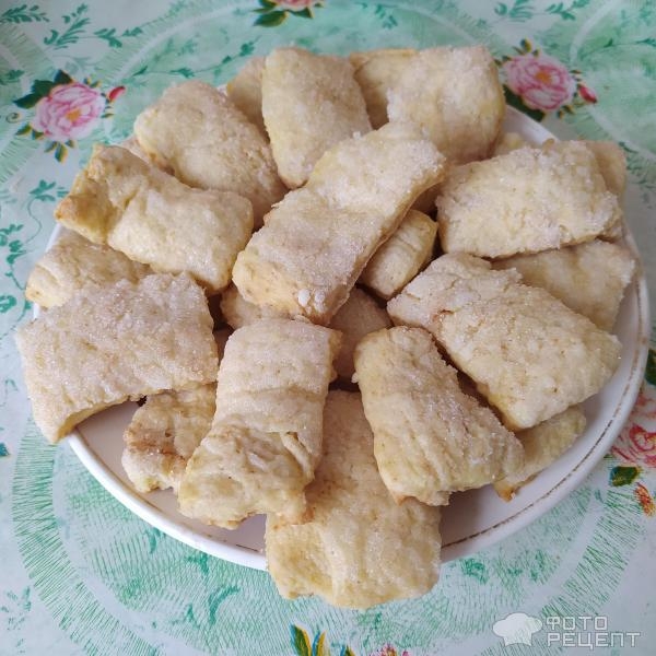 Рецепт: Печенье на кефире - Простейшее