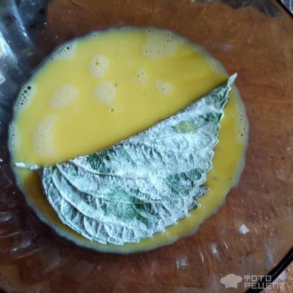 Рецепт: Пирожки из периллы - Kkaenip-Jeon - Корейский панчан