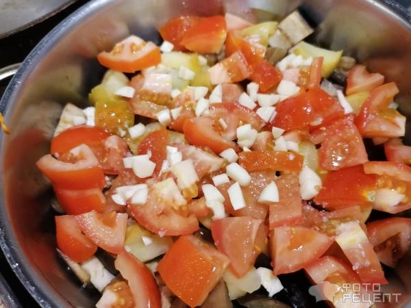 Рецепт: Рагу из баклажанов - С яблоками Рецепт: Рагу из баклажанов - С яблоками