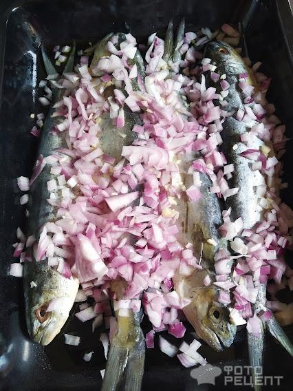 Рецепт: Рыба Охотник с помидорами - в дкховке Рецепт: Рыба Охотник с помидорами - в дкховке