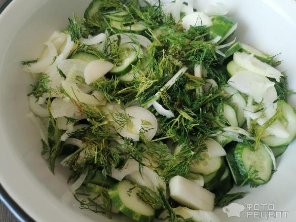 Рецепт: Салат из огурцов на зиму - как найденный, вкусно и просто Рецепт: Салат из огурцов на зиму - как найденный, вкусно и просто