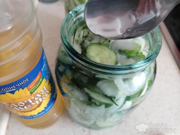 Рецепт: Салат из огурцов на зиму - как найденный, вкусно и просто Рецепт: Салат из огурцов на зиму - как найденный, вкусно и просто