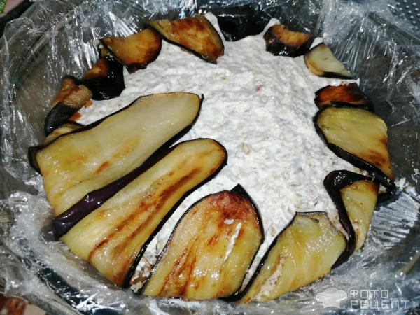 Рецепт: Салат с баклажанами - Оригинально, красиво, вкусно, сытно! Гости удивятся! Рецепт: Салат с баклажанами - Оригинально, красиво, вкусно, сытно! Гости удивятся!