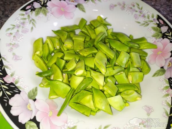 Рецепт: Стручковая фасоль с яйцами - быстро и очень вкусно! Рецепт: Стручковая фасоль с яйцами - быстро и очень вкусно!