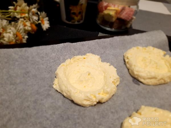 Рецепт: Ватрушки из творожного теста с клубникой - В духовке. Рецепт: Ватрушки из творожного теста с клубникой - В духовке.