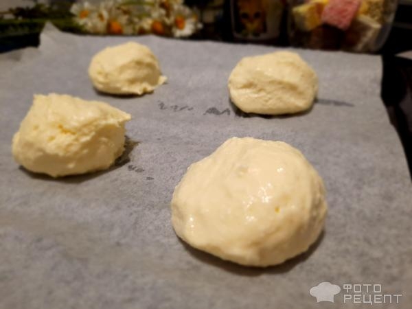 Рецепт: Ватрушки из творожного теста с клубникой - В духовке. Рецепт: Ватрушки из творожного теста с клубникой - В духовке.