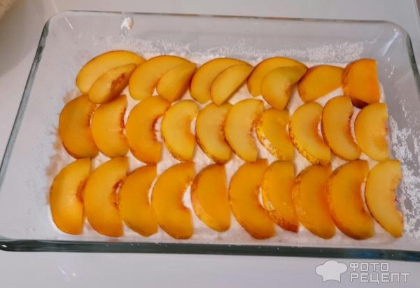 Рецепт: Запеканка творожно-фруктовая - Двуслойная творожная запеканка с нектаринами и грушами, из домашнего творога. Рецепт: Запеканка творожно-фруктовая - Двуслойная творожная запеканка с нектаринами и грушами, из домашнего творога.