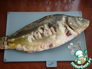 Рождественский пражский карп с киноа Рождественский пражский карп с киноа