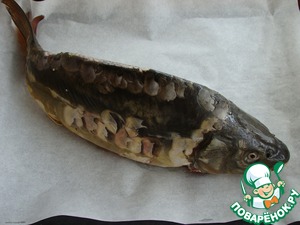 Рождественский пражский карп с киноа Рождественский пражский карп с киноа